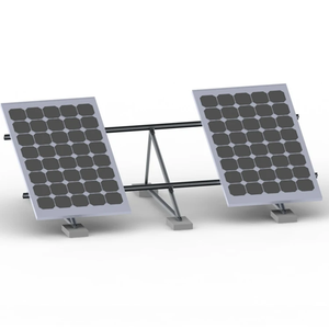 Système <span class=keywords><strong>de</strong></span> montage solaire pour toit plat SunRack avec supports en aluminium réglables pour une installation sécurisée des <span class=keywords><strong>panneaux</strong></span> photovoltaïques - Product Image 5