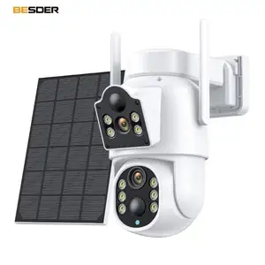 Güneş enerjili römork kamera Lens filtre panelleri 10W kameralar için Cctv 3G Sim kart 5G kablosuz üçlü sensör filipinler