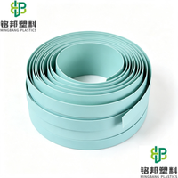 Bande de chant PVC écologique orientée vers le projet, service OEM, bande décorative flexible pour panneaux de meubles, armoires et placards en MDF