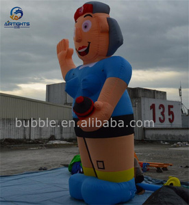 Ballon de dessin animé gonflable Holland Sarah Sportswoman d'approvisionnement direct d'usine pour des événements - Product Image 3