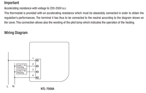 Natural China Gold Supplier NTL-7000A Electronic <strong>Thermostat</strong> Floor Heating Wireless <strong>Thermostat</strong> 3 Years Warranty - Product Image 4