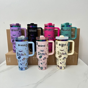 Nueva Taza con Estampado de Gato KT de Alta Calidad de Fábrica 2025, Linda Botella Térmica de Acero Inoxidable con Diseño de Dibujos Animados, Taza de Café para Regalos - Product Image 2