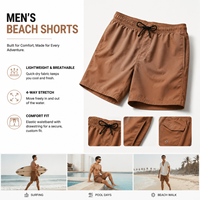 Shorts de bain YILONG pour hommes, séchage rapide, extensibles dans 4 directions, pour la natation et le surf