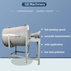 Mezclador de polvo y aglutinante de carbón/Mezclador de correa de fertilizante de la industria química - Product Image 6