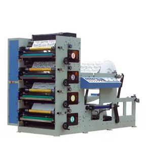 Máquina de impresión flexográfica de papel RY 950 de alto rendimiento de QICHEN para cajas