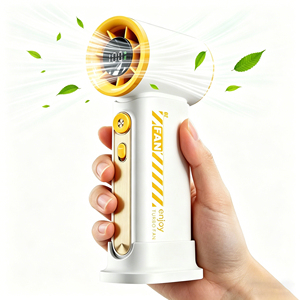 Ventilador Portátil Recargable de Alta Calidad, Venta al por Mayor de Fábrica, 3600 mAh, Mini, Viento Fuerte, 100 Velocidades Ajustables, Fácil de Transportar - Product Image 1