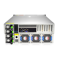 Server AI 10 GPU Gooxi AS4110G-D10R-G3 Prosesor Intel Dual Xeon Scalable Generasi ke-3 Chassis Server 4U Rak Server Stok Tersedia