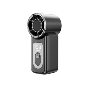 Mini Ventilador de Mano Portátil de Aire Frío y Caliente con 199 Velocidades y Pantalla Digital para Refrescarse en Verano - Product Image 1