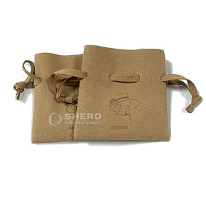 Sac en microfibre cordon bijoux paquet pochette anneau pendentif personnalisé microfibre bijoux paquet poussière pochette - Product Image 4