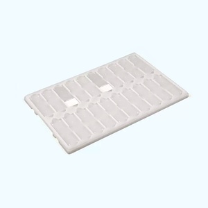 20 Slots <b>Plastic</b> Microscope <b>Slide</b> Drying Tray Pathology Histology <b>Slide</b> Storage Board With Number Markings Stackable Design - Product Image 5