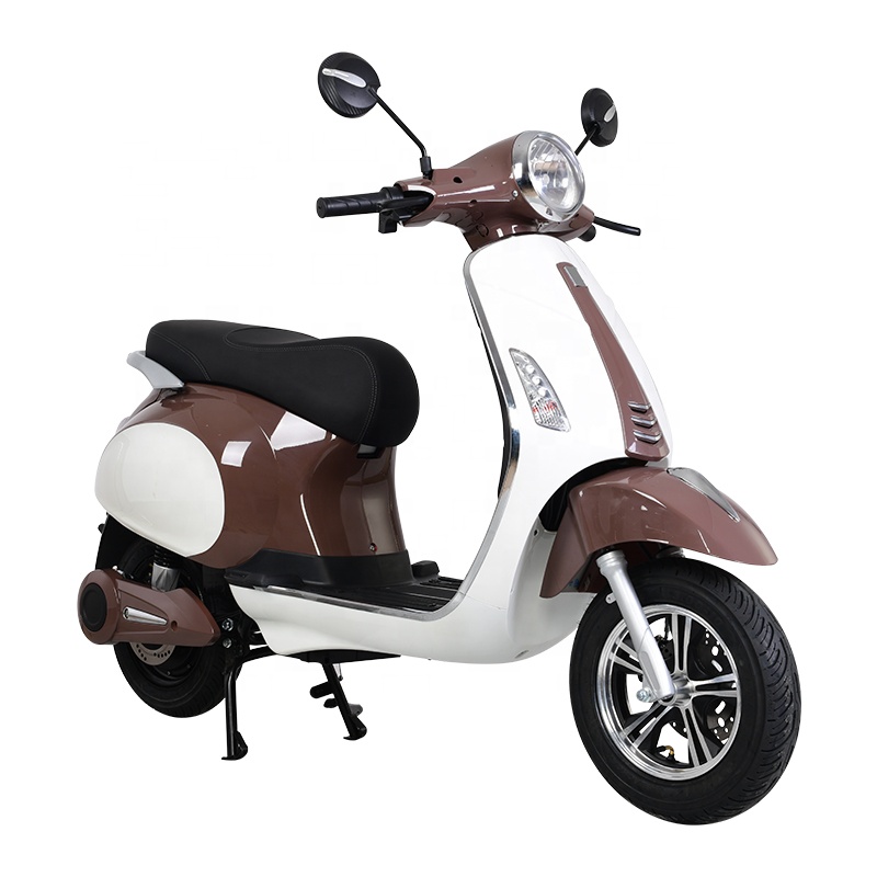 Powerful Two-Wheel Electric Moped Scooter with 72V Lithium Battery High Speed Free Shipping for Adults