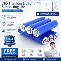 Batería de Litio Titanato (LiFePO4) Segura de 2.4V 10Ah 30A 10C, 25000 Ciclos, 32155, Recargable, para Almacenamiento de Energía Solar y Uso Intensivo