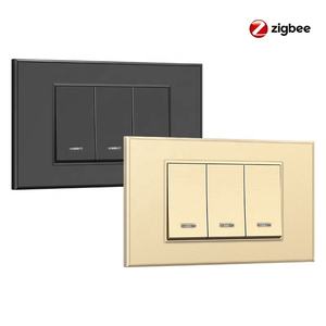 Interruptor Inteligente Zigbee para Automatización del Hogar, Panel Mate de 4 Colores, Interruptor de Pared Inteligente Tuya Zigbee con Neutro - Product Image 3