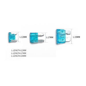 Clips de fusibles à cartouche 12 mm 17 mm 19 mm pour usage automobile - Product Image 1