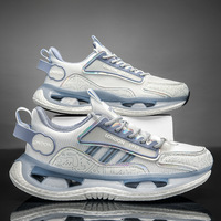 Chaussures de sport blanches de haute qualité pour hommes, chaussures de randonnée, chaussures de marche pour hommes, nouveau style 2024