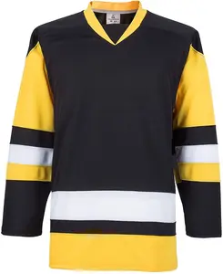 最新设计印花男队运动服衬衫冰球运动衫