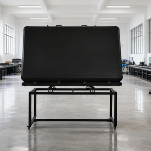 Carpa de Techo para Auto, Carcasa Rígida de Aleación de Aluminio, Plegable, Impermeable, Resistente al Viento, para Tres Estaciones, Una Habitación, Tela Oxford, Tipo Extendido - Product Image 4