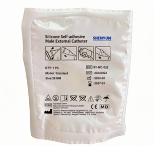 Medical Grade <strong>Silicone</strong> Male External <strong>Catheter</strong> Non-Invasive Urine Collection System - Product Image 6