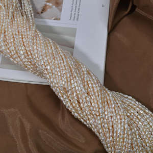 Perles d'eau douce naturelles fortes et brillantes de 3 à 10 mm, parfumées, perles en vrac, pierre baroque irrégulière, matériau semi-fini - Product Image 3