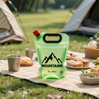 Sac à eau épaissi de qualité alimentaire 5L 10L Film en aluminium Sac à buse en aluminium résistant à la lumière 5L personnalisé