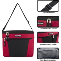 Sac isotherme de plage, de pique-nique, pour le vin, la bière, le lait maternel, le déjeuner, les aliments, les voyages, avec logo personnalisé, imperméable, doux et isolé