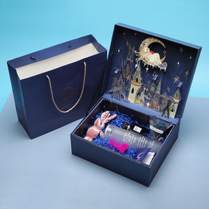 Vente en gros Boîte cadeau d'exploration pop-up 3D thème astronaute Catsle <span class=keywords><strong>rose</strong></span> pour filles anniversaire Chaussettes imprimées pour garçons - Product Image 2