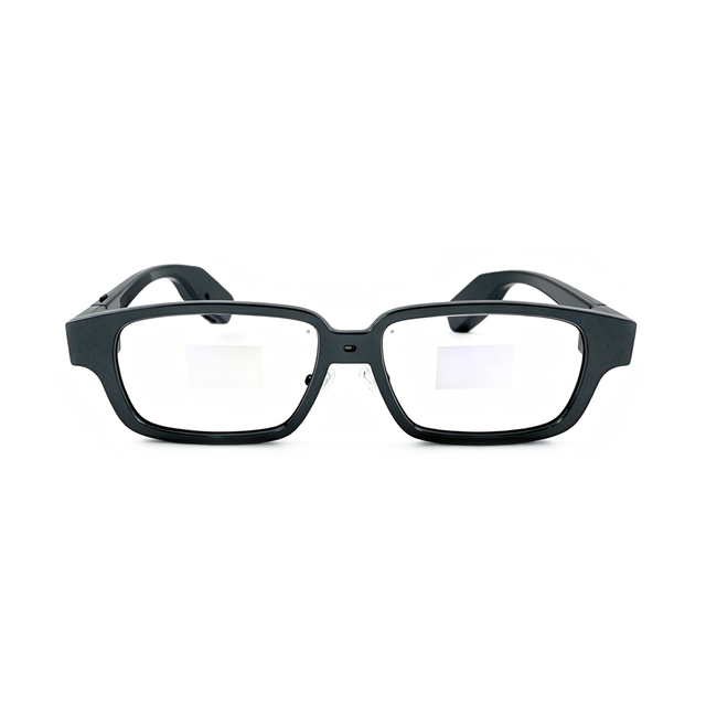 Advanced V08 AR Glasses with Optical Waveguide Micro LED Display Multilingual Translation AI Voice Meeting Transcription