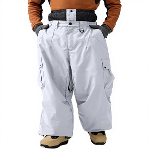 Manufacturer Supply Men's <b>Waterproof</b> -Tex 10,000mm Snowboard Pants Oversized Ski <b>Trousers</b> Plus Size Custom Design OEM ODM - Product Image 1