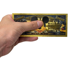 2026 6 Modellen Mic-ey Bankbiljetten in 24K verguld goud voor verzameling - Product Image 4