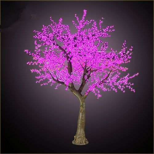 Waterproof Holiday Event Outdoor Indoor Wedding Decoration LED Lights Tree Large Artificial Cherry Blossom Tree
