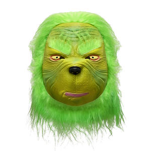 Conjunto de Disfraz de Cosplay Navideño al por Mayor del Monstruo de Pelo Verde, <span class=keywords><strong>el</strong></span> <span class=keywords><strong>Grinch</strong></span> de Santa Claus, para Fiestas y Actuaciones - Product Image 5