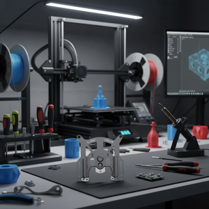 Accessori per stampanti 3D Interfaccia per utensili a cambio rapido H2D Laser Made in USA - Product Image 3