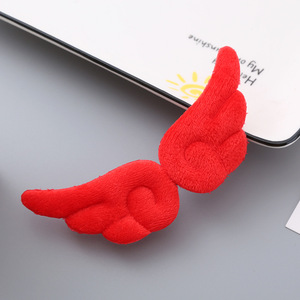 Alas de ángel de felpa para accesorios de vestimenta, tarjetas DIY, horquillas para el pelo y accesorios para el cabello festivos - Product Image 5