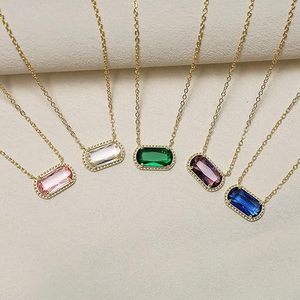 สร้อยคอหินธรรมชาติ KS 12 ราศี สร้อยคอสแตนเลสสตีลหรูหรา จี้คริสตัล - Product Image 2