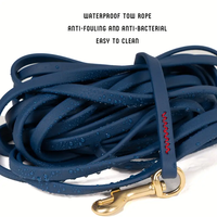 NOVIPET OEM, laisse pour chien personnalisée de luxe avec logo, motif en PVC, matériau dégradable, laisse rétractable pour chien, laisse imperméable pour chien, ensemble de laisses pour animaux de compagnie
