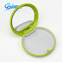 Boîte de rangement pour aligneurs dentaires avec miroir pour protège-dents de nuit et anti-ronflement, impression personnalisée du logo en couleur pour Invisalign