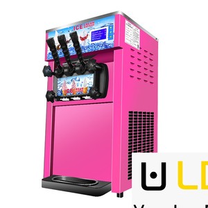 Machine à yaourt glacé et à crème glacée commerciale - Acier inoxydable, pour <span class=keywords><strong>buffet</strong></span> et restaurant, compatible lait, 110/220V - Product Image 3