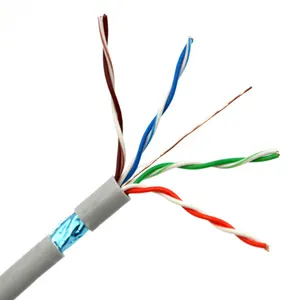 Customized 550MHZ U/FTP CAR6 CAT6A 305m 150m Network Lan Cable for sale