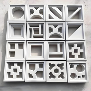 Blocs de ciment creux, briques de béton pour murs, décorations de clôtures intérieures et extérieures, briques de plâtre, briques réfractaires - Product Image 4