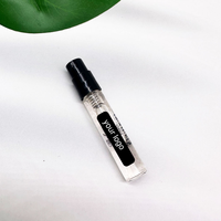 Logo personnalisé Imprimer 1.5ml 2ml 2.5ml Mini Testeur Décanter Parfum Flacon En Verre Bouteilles De Parfum Avec Boîte De Carte En Papier