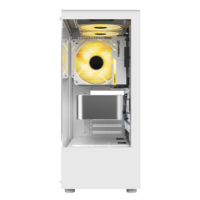 Full Vision Entry ATX Gaming Computer Cases Paneles de vidrio templado Case De PC Gaming ATX/ Micro PC Cabinet for Gamer