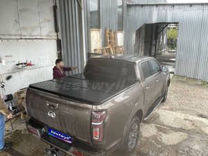 BESTWYLL Car Tapa <span class=keywords><strong>Camioneta</strong></span> <span class=keywords><strong>Pick</strong></span> <span class=keywords><strong>Up</strong></span> Truck Trifold Plegable Tonneau Tri-Fold Hard Tri Three Fold Bed Cover para Great Wall Pao Z04 - Product Image 4