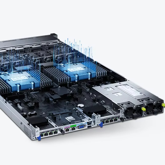 1258H 1U Rack Server Dual Socket System for Cloud Computing IDC HPC and Virtualization Applications