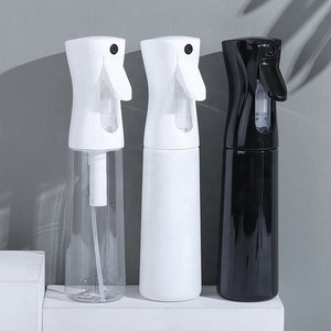 160ml 200ml 300ml 500ML 플라스틱 미스티 트리거 마카롱 컬러 물 이발사 헤어 미세 미스트 연속 스프레이 병