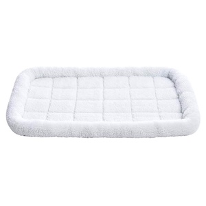 35" Large Size Bolster Pet Dog Plush Cage Mat Bed Club Crate Pet Mat Pet Supplies Dog House Mat
