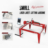 Machine de découpe laser à fibre mini CNC de bureau la plus vendue, à refroidissement par eau, tout métal, qui permet de gagner du temps