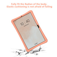 Étui de protection pour tablette en silicone souple avec support anti-chute pour Samsung Galaxy Tab S10/S0 FE/S10 Lite