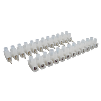 BELEKS Bloc de bornes à vis 2-12 positions, connecteur femelle à pas de 10 mm, 450 V 6 A