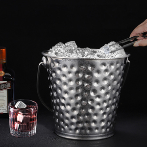 4L al por mayor herramienta de barra de acero inoxidable cubo de hielo barril de hielo para cerveza barril de champán para enfriar - Product Image 2