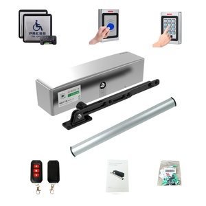 มอเตอร์เปิดประตูอัตโนมัติแบบสวิงสำหรับประตูบานพับน้ำหนัก 180 กก. มอเตอร์แบบไร้แปรงถ่าน DC เงียบ สำหรับประตูกันไฟในโรงพยาบาล - Product Image 1